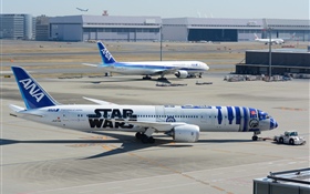 Boeing B787 aircraft HD wallpaper