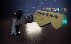 Electric guitar, music HD wallpaper