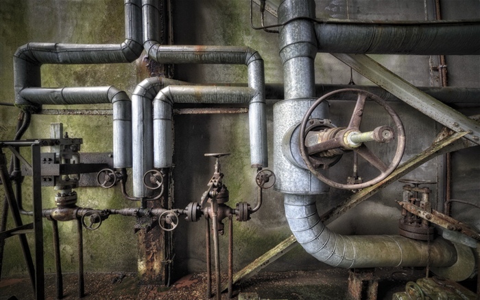 Factory, pipes Wallpapers Pictures Photos Images