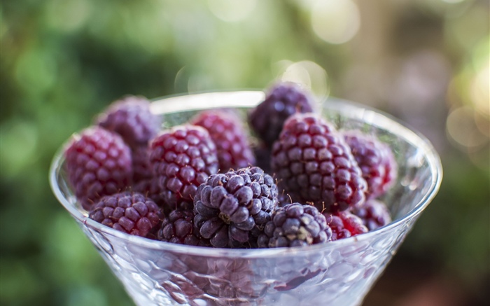 Raspberry, fruit, glass cup Wallpapers Pictures Photos Images