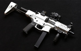 AR-15 style rifle, weapon HD wallpaper