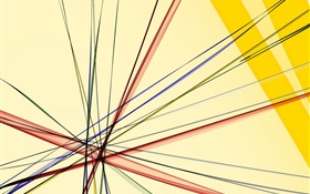 Abstract background, colorful lines HD wallpaper
