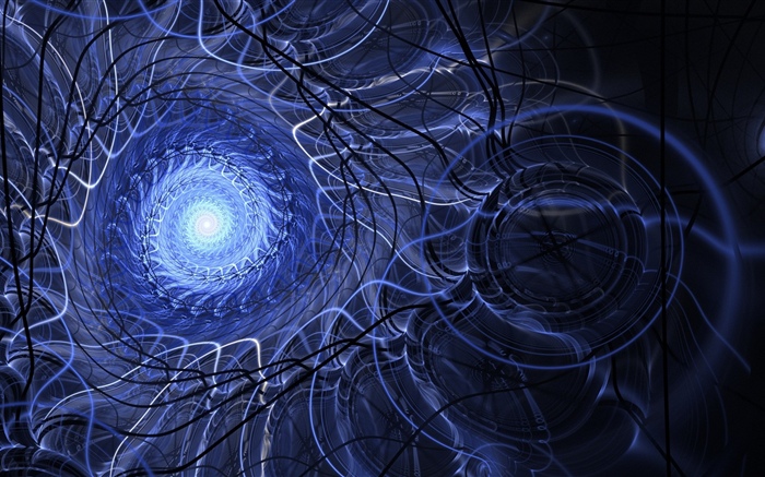 Channel, light, abstract, spiral, creative Wallpapers Pictures Photos Images