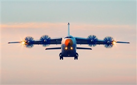 Antonov An-70 plane flight HD wallpaper