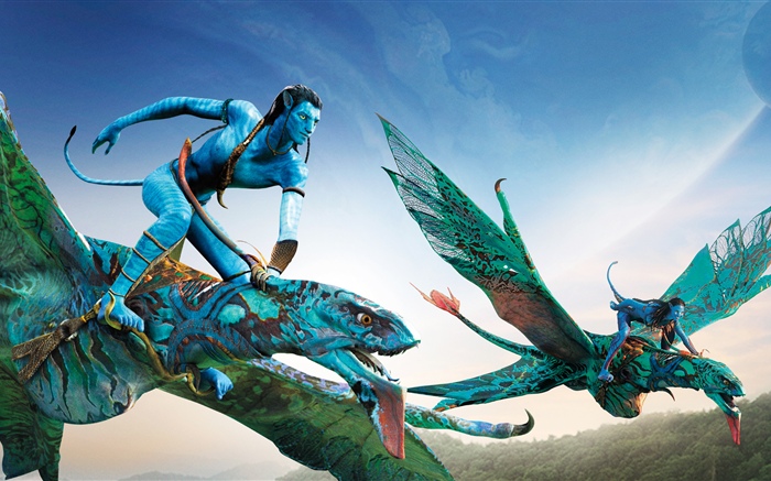 Avatar, flying, sky Wallpapers Pictures Photos Images