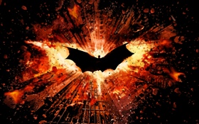 Batman, wings, city HD wallpaper