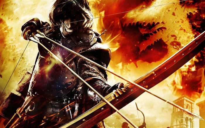 Game, archer, fire Wallpapers Pictures Photos Images