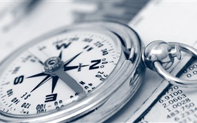 Metal compass, tool HD wallpaper